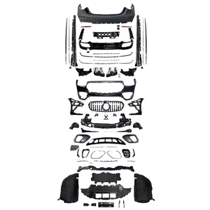 Hochwertiges schwarzes Bodykit für Mercedes-Benz W223 2020 S400/S450 Facelift <span class=keywords><strong>S63</strong></span> AMG 2024 – Neuwertiger Zustand, Bolt-On Stoßstange/Seitenschweller/Auspuff - Product Image 1