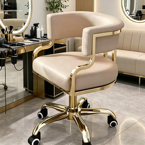 Silla de espera para clientes de salón de pedicura con mesa, paquete de sillas para clientes de salón de spa de uñas, sillas de stock para salón de uñas - Product Image 2