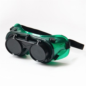 Lunettes de sécurité à double verre relevable pour soudage, lentille de 1,5 mm, excellente transmission de la lumière, protection contre les rayonnements lumineux - Product Image 3