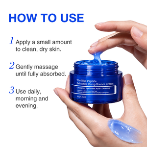 Crema Facial GHK Cu Copper Tripeptide 1 con Hialuronato de Sodio, Pantenol y Manteca de Karité, Hidratante y Nutritiva - Product Image 6