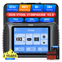 Programador de Llaves OBD2 Profesional XTOOL X100 PAD3 SE con Herramientas de Diagnóstico de Sistemas Completos para Todas las Llaves Perdidas con EEPROM