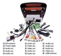 ZWNAV multimédia stéréo Radio Android pour Benz classe R W251 R280 R300 R320 R350 R450 2005 2006 2007 2008-2012 écran pour voiture