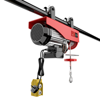 Mini-treuil électrique PA400 robuste à forte charge et fonctionnement fluide pour entrepôt industriel avec attache de poulie
