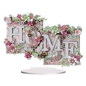 HOME <span class=keywords><strong>LOVE</strong></span> DIAMOND PEINTURE 5D DIY TABLE CRAFT PERLES ART - Product Image 2