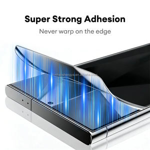Film de protection d'écran en hydrogel à bords incurvés 3D du fabricant pour <span class=keywords><strong>Samsung</strong></span> S26 S25 S24 S23 S22 Ultra, compatible avec <span class=keywords><strong>le</strong></span> déverrouillage par empreinte digitale - Product Image 5