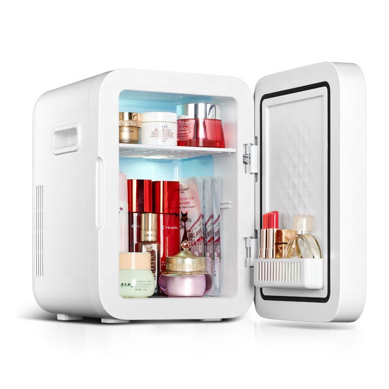 New OEM 10L Beauty Fridge with Mirror Door Portable mini refrigerator cosmetic fridge