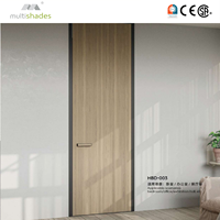 Porte intérieure sans cadre MULTISHADES avec quincaillerie dissimulée, élégance moderne et contemporaine pour la décoration de la maison