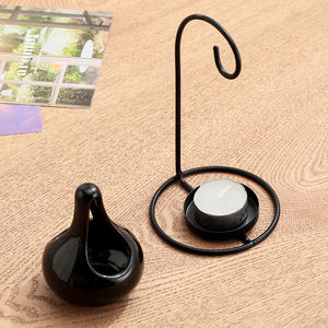 Brûleur d'Encens en Céramique pour Huiles Essentielles, Diffuseur d'Arômes, Chauffe-Cire Fondue, Porte-Bougie Chauffant, Kit Cadeau d'Aromathérapie pour la <span class=keywords><strong>Maison</strong></span> - Product Image 3