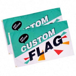 Drapeaux et Bannières Personnalisés en Polyester 100D avec 2 Œillets en Laiton pour Usage Extérieur et Intérieur – Vente en Gros Fabricant - Product Image 5