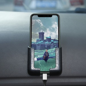 Support de téléphone universel pour voiture, fixation adhésive sur tableau de bord, en PP, multifonctionnel, pour navigation - Product Image 4
