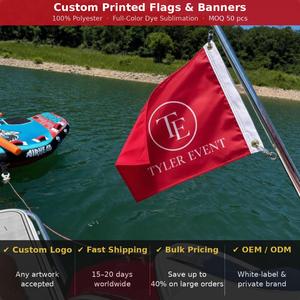Drapeaux de bateau personnalisés, fanions nautiques personnalisés pour yachts et usage maritime - Product Image 2