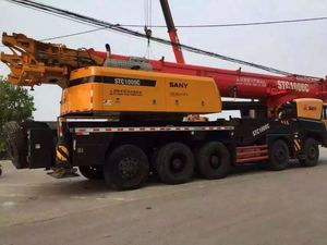 รถเครนบรรทุกซันนี่ 100 ตัน รุ่น STC1000T สภาพเครื่องจักรดีเยี่ยม อุปกรณ์ยกของหนักสำหรับงานโครงการ - Product Image 5