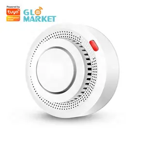 Tuya Smartlife Remote Control WiFi Smart Smoke Sensor Siren Alarm SMS App Notification Smart WiFi Smoke Detector