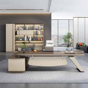 Armoires de bureau modernes en bois robustes avec tiroirs de rangement pour l'organisation des dossiers dans les écoles, les ateliers, les hôtels - Product Image 3