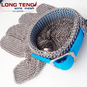 Gants <span class=keywords><strong>de</strong></span> <span class=keywords><strong>boucher</strong></span> <span class=keywords><strong>en</strong></span> acier inoxydable 316, niveau <span class=keywords><strong>de</strong></span> protection 5, pour la cuisine - Product Image 5