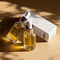 Nouvelle conception personnalisée, flacons en verre cosmétique de 10 ml, 15 ml, 20 ml, 30 ml, emballage vide pour sérum pour le visage, huile essentielle, avec compte-gouttes
