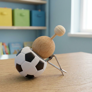 Football-shaped air freshener bottle <b>Car</b> air vent clip bottle New style air freshener Empty football-shaped bottle - Product Image 4