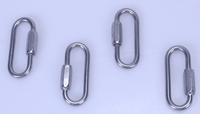 4 mousquetons en zinc pour Jimm Jib