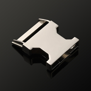 Hebilla de liberación lateral metálica Jiuyuan plateada, accesorios duraderos para bolsos - Product Image 3