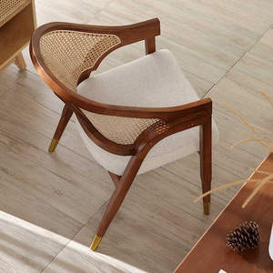 Muebles de restaurante de gama alta personalizados sillas de comedor de ratán francés adecuado para restaurantes, hoteles y cafeterías - Product Image 6