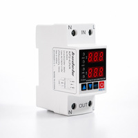 Protecteur de tension KP2-40VA 220V, dispositif de protection contre les surtensions, protecteur de tension et de courant réglable