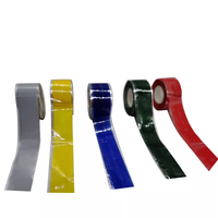 Ruban adhésif Fusion économique, souple, thermofusible, activé par l'eau, double face, résistant à la chaleur, en caoutchouc de silicone, certifié ISO9001