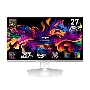 Monitor Gaming MSI MAG272QPW QD-OLED X28 2K 280Hz QD-OLED Blanco Original de China, Monitor Gaming con HDMI2.1 y USB-C - Product Image 1