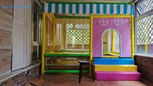Château de jeu intérieur pour enfants avec filet de protection en PVC pour garçons <span class=keywords><strong>et</strong></span> filles, usage domestique <span class=keywords><strong>et</strong></span> commercial - Product Image 6
