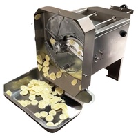Hoog-efficiënte 220V automatische machine voor de productie van bananenchips, inclusief plantainsnijder voor de detailhandel