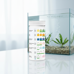 Kit <span class=keywords><strong>de</strong></span> test <span class=keywords><strong>de</strong></span> <span class=keywords><strong>la</strong></span> qualité <span class=keywords><strong>de</strong></span> <span class=keywords><strong>l</strong></span>'<span class=keywords><strong>eau</strong></span> <span class=keywords><strong>pour</strong></span> aquarium, 100 bandelettes <span class=keywords><strong>de</strong></span> test d'<span class=keywords><strong>eau</strong></span> 7 en 1 <span class=keywords><strong>pour</strong></span> aquarium W-7, fabriqué par [Nom du fabricant] - Product Image 5