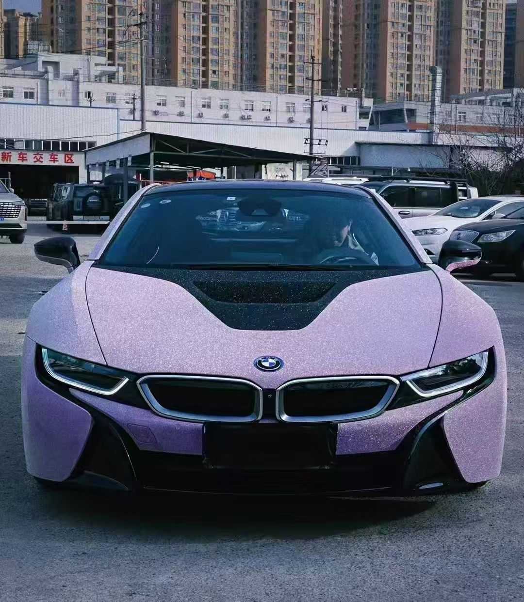 Super shiny purple