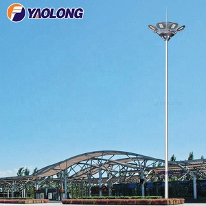 Poste de Iluminación de Mástil Alto de 15m 16m 18m 20m 25m 35m de Acero Inoxidable/Aluminio - Product Image 4