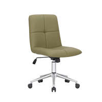 Chaise de bureau confortable et pivotante en PU sans bras HOGAN