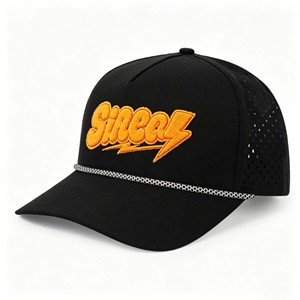 OEM Wholesale 5-Panel Velour Trucker <b>Hat</b> Unstructured 3D Puff Embroidered Custom Logo Sport <b>Waterproof</b> Checkered Dot Common - Product Image 1