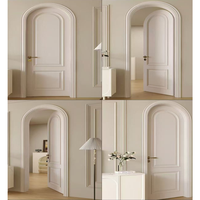 Porte insonorisée en bois massif style ferme, peinte par pulvérisation, avec garantie de 5 ans pour cave à vin, appartement et usage extérieur