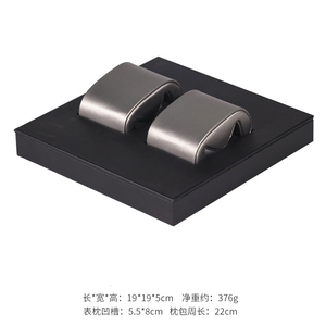 Cao cấp nhiều Thông số kỹ thuật PU da đồng hồ hiển thị đứng Đồng hồ lưu trữ tổ chức khay với màu be hoặc màu xám PU da gối - Product Image 6