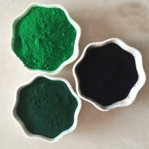 Pigmento di ossido ferrico 5605 verde per colorante di rivestimento - Product Image 1