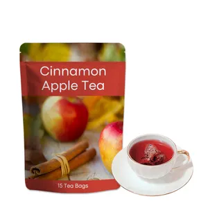 OEM Caffeine Free Support Health Immunity Help Sleep Cinnamon Apple Tea