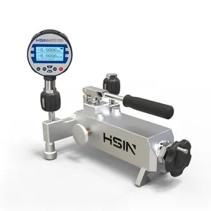 40/70MPa M20/NPT/BSP HSIN615 Portable Hydraulic Pressure Calibration Pump 0.02%F.S Pressure Gauge Hand Pressure Calibrator