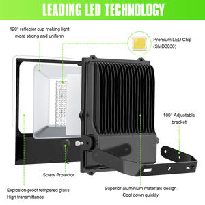 Reflector LED para Exteriores, Jardín, Túnel, 300W 240W, Proyector LED de Alta Potencia, Lámparas de Pared para Almacén, Garaje - Product Image 3