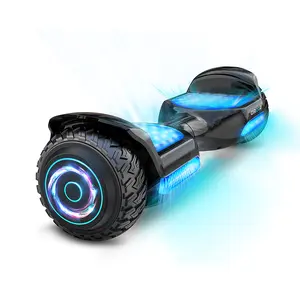 GYROOR שני גלגל חכם איזון חשמלי Hoverboard עצמי איזון קטנוע & רחף hoverboard כחול שן