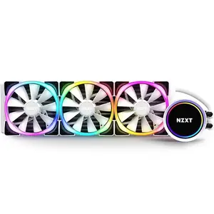 핫 세일 Kraken X73 흰색 RGB 워터 쿨러 게임 컴퓨터 냉각 CPU 쿨러