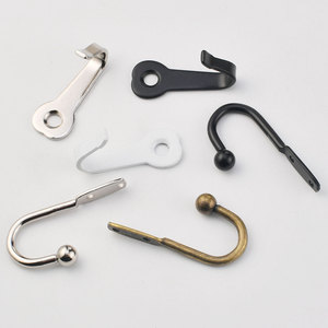 Patère murale en fonte noire, mini patère pour porte ou mur, crochet de quincaillerie durable - Product Image 3
