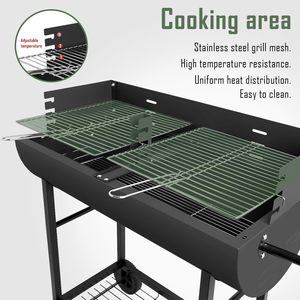 BBQBarel Half : Un barbecue pratique pour vos aventures en plein air - Product Image 2