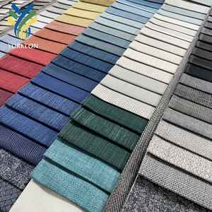 100% noir luxe salon chambre maison bureau fenêtre tissu <span class=keywords><strong>lin</strong></span> <span class=keywords><strong>rideaux</strong></span> occultants - Product Image 6