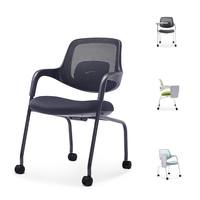 Nouvelle petite chaise de bureau ergonomique de direction adulte pivotante moderne de haute qualité