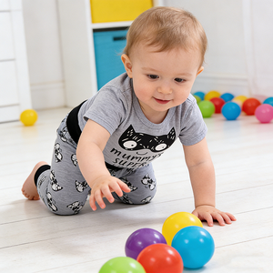 Ensemble vêtements en coton pour bébé, 5 pièces, motifs de dessin animé, mignon, pour nouveau-né garçon - Product Image 1