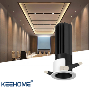 Anti-éblouissement intégré 7w 12w Led Downlight projet moulage sous pression en aluminium encastré plafond COB vers le bas lumière 0-10V gradation <span class=keywords><strong>Spot</strong></span> Light - Product Image 6