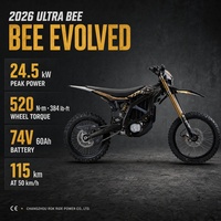 Dernier modèle 2026 Surron Ultra Bee Moto électrique 24,5 kW 74 V 60 Ah