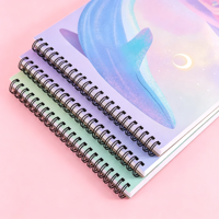 Cuaderno de Dibujo A4 con Espiral Superior, Diseño de Alpaca, Papel en Blanco para Dibujar, para Niños, Estudiantes, Arte